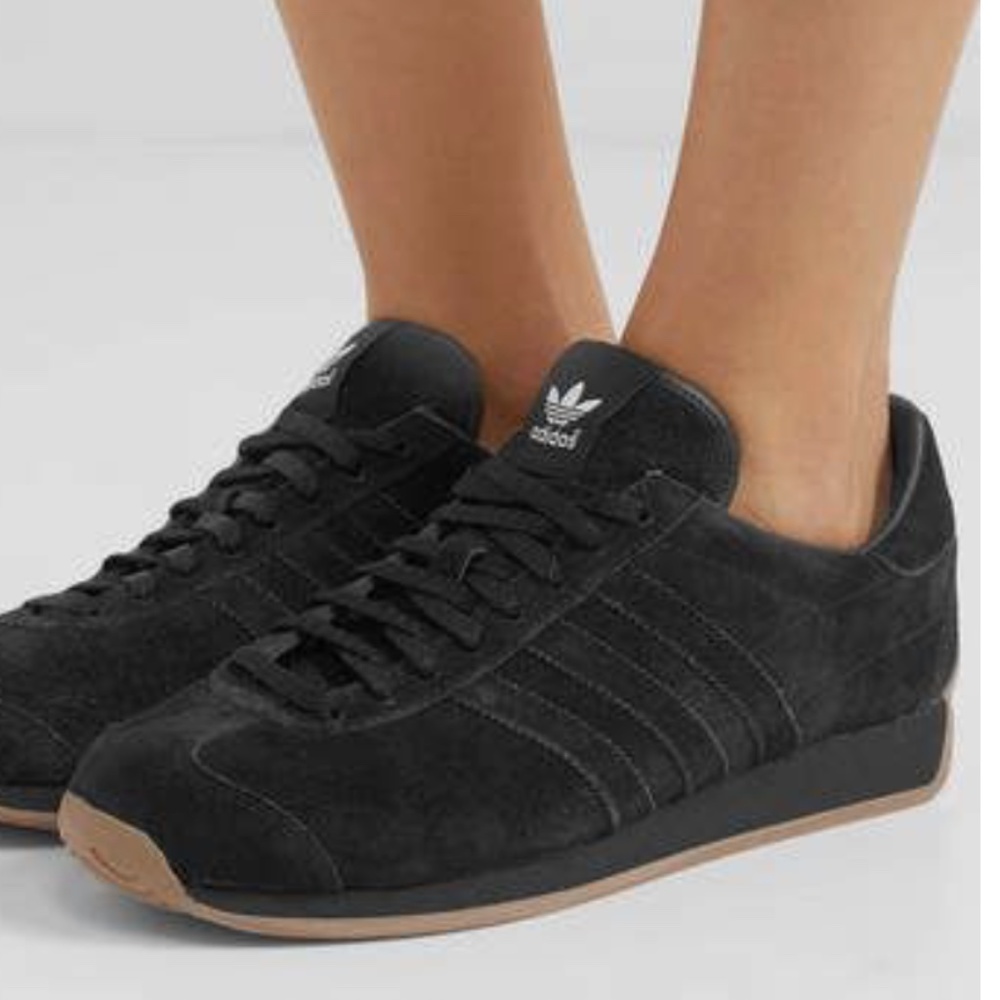 Never worn!  The Khaite X Country OG 'Black Gum'  ADIDAS women's US size 7.5